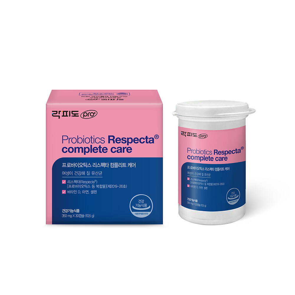 Probiotics Respecta Complete Care 30 Tablets (1-month supply) by lacfido at GWENCHANDA Korean Cosmetics Shop - 1