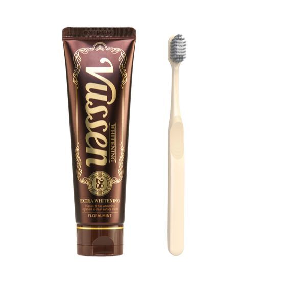 28 Extra Whitening Paste 105g Large Volume Set (+Light Tooth Brush 1ea) by VUSSEN at GWENCHANDA Korean Cosmetics Shop - 3