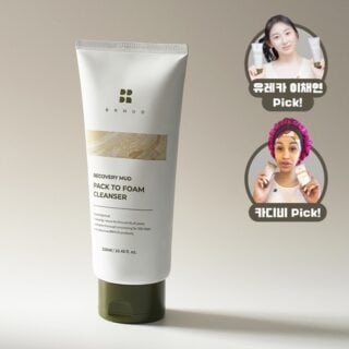 Recovery Mud Back To Foam Cleanser 310mL Large Size