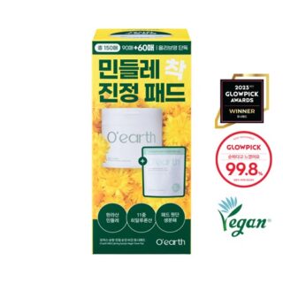 Mild Calming Soonjin Vegan Toner Pad 90P Set (+Refill 60P)