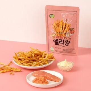 Roasted Pollack Strips #Roasted Pollack Roe 20g