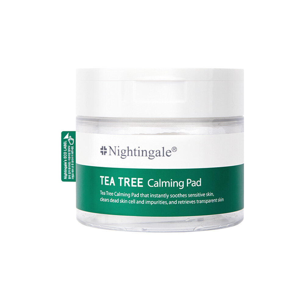 Toning Peeling Pads Tea Tree 60 Sheets by Nightingale at GWENCHANDA Korean Cosmetics Shop - 1