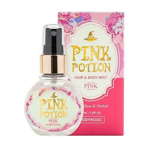 Hair & Body Mist Pink Potion 50ml by BODY HOLIC at GWENCHANDA Korean Cosmetics Shop - 1