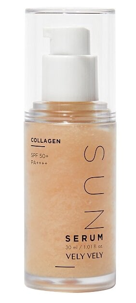 Collagen Sun Serum 30ml by VELY VELY at GWENCHANDA Korean Cosmetics Shop - 1