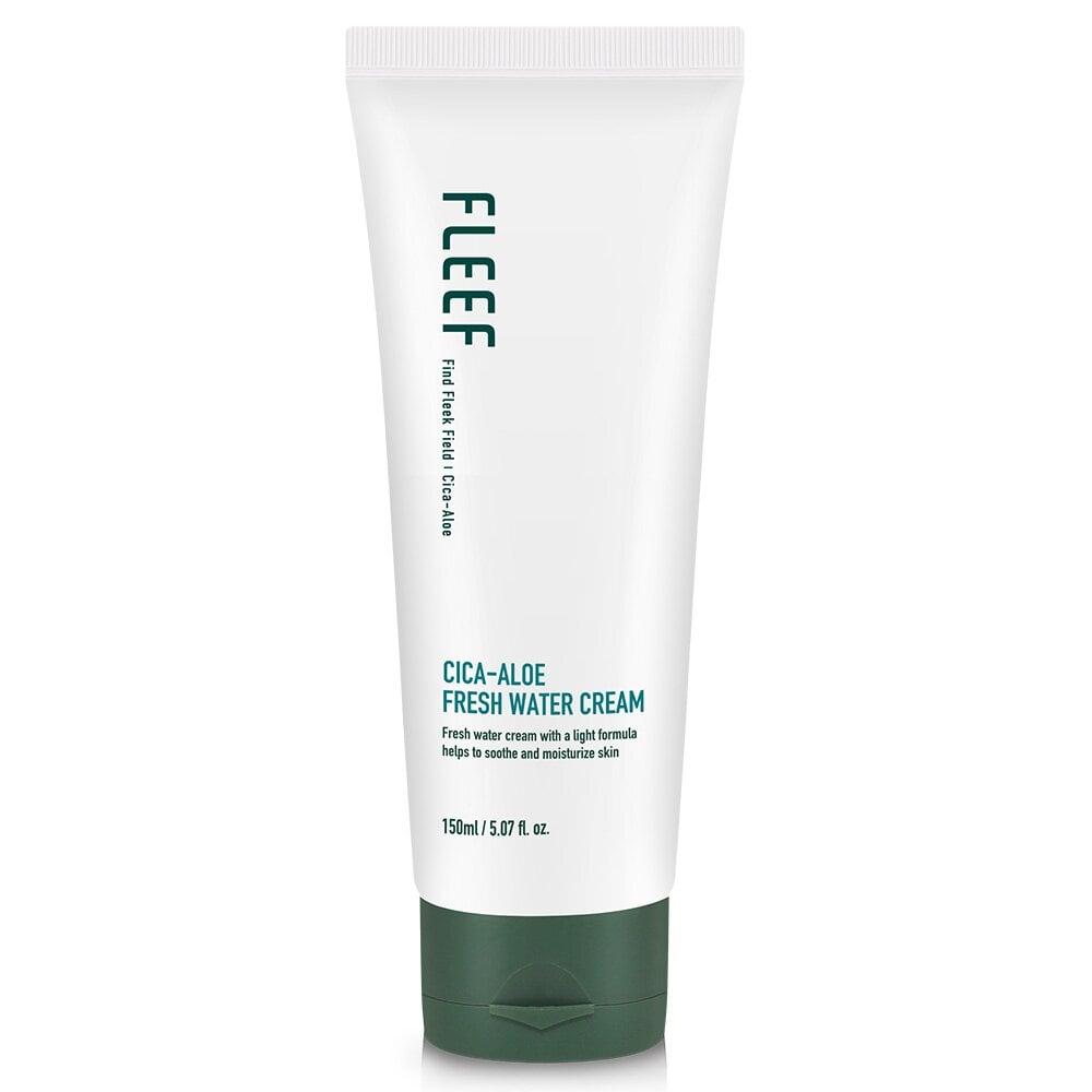 Cica Aloe Fresh Water Cream 150mL by FLEEF at GWENCHANDA Korean Cosmetics Shop - 1