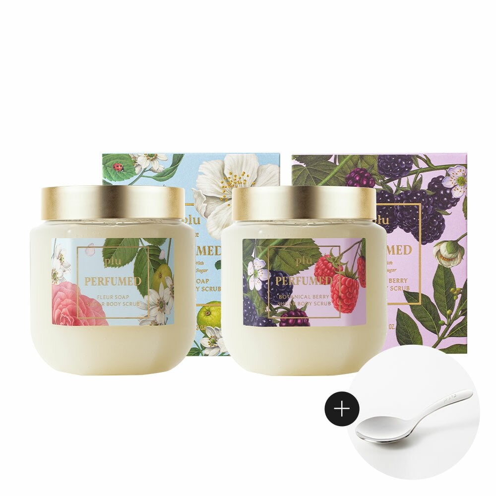 Perfumed Body Scrub 500g by plu at GWENCHANDA Korean Cosmetics Shop - 3