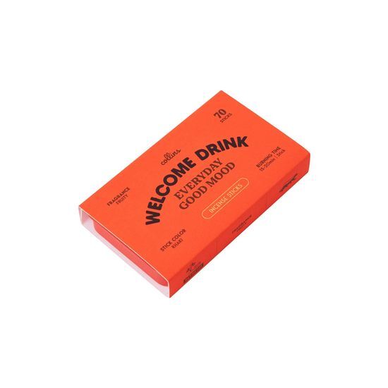 Incense WELCOME DRINK (Fruity) 70 Sticks by COLLINS at GWENCHANDA Korean Cosmetics Shop - 2