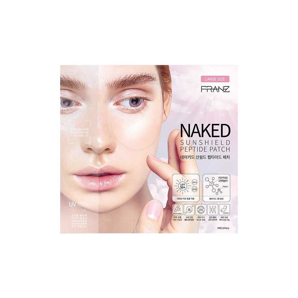 Naked Sunshield Peptide Patch L Size 5ea by Franz at GWENCHANDA Korean Cosmetics Shop - 1