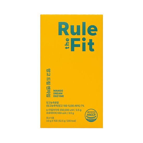 Mango Dream Enzyme 15ea by Rule the Fit at GWENCHANDA Korean Cosmetics Shop - 2