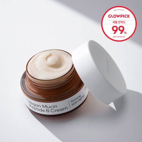 Alltimate Vegan Mucin Peptide 8 Cream 50ml by THE FACE SHOP at GWENCHANDA Korean Cosmetics Shop - 2