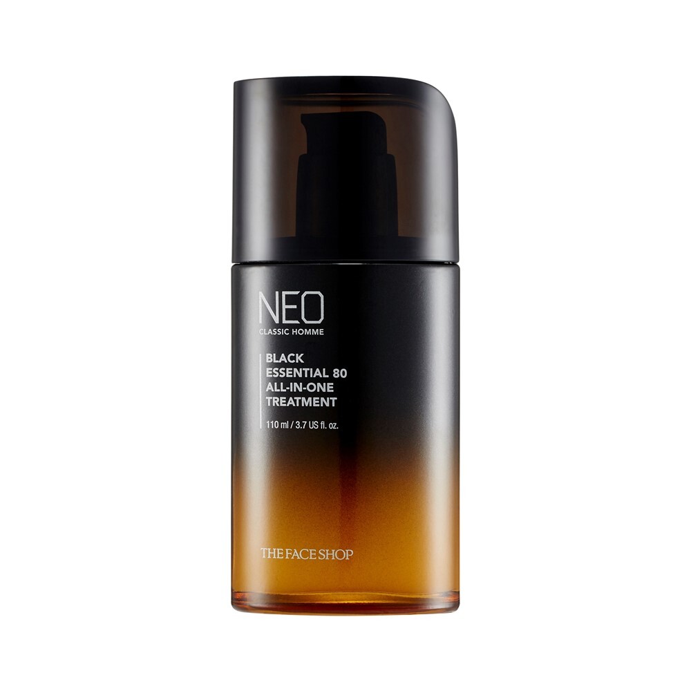 Neo Classic Homme Black Essential 80 All-In-One Treatment 110ml by THE FACE SHOP at GWENCHANDA Korean Cosmetics Shop - 1