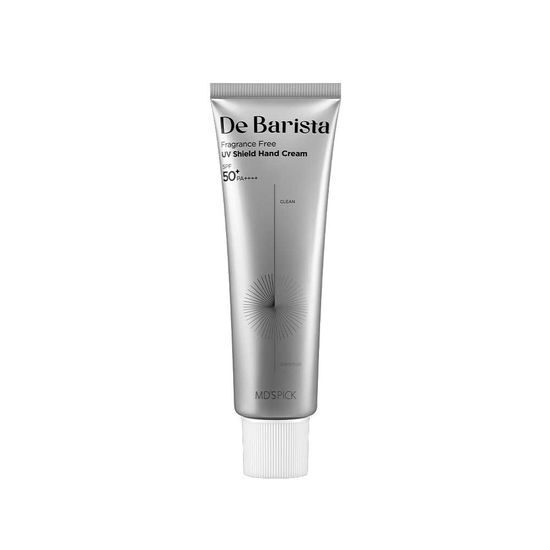 De Barista Fragrance Free UV Shield Hand Cream 50g by MD'S PICK at GWENCHANDA Korean Cosmetics Shop - 2