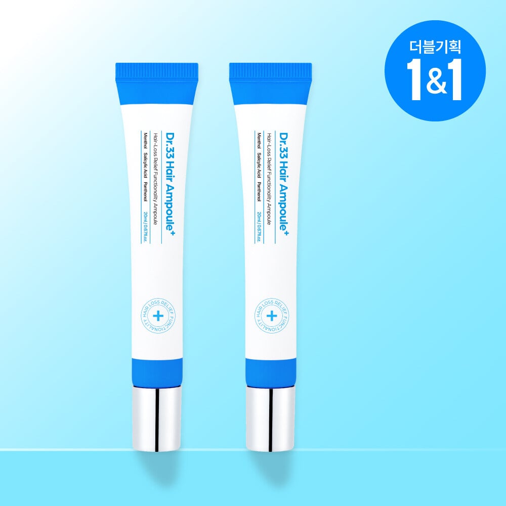 Dr. 33 Hair Ampoule 20ml 1+1 Set by Seapuri at GWENCHANDA Korean Cosmetics Shop - 2