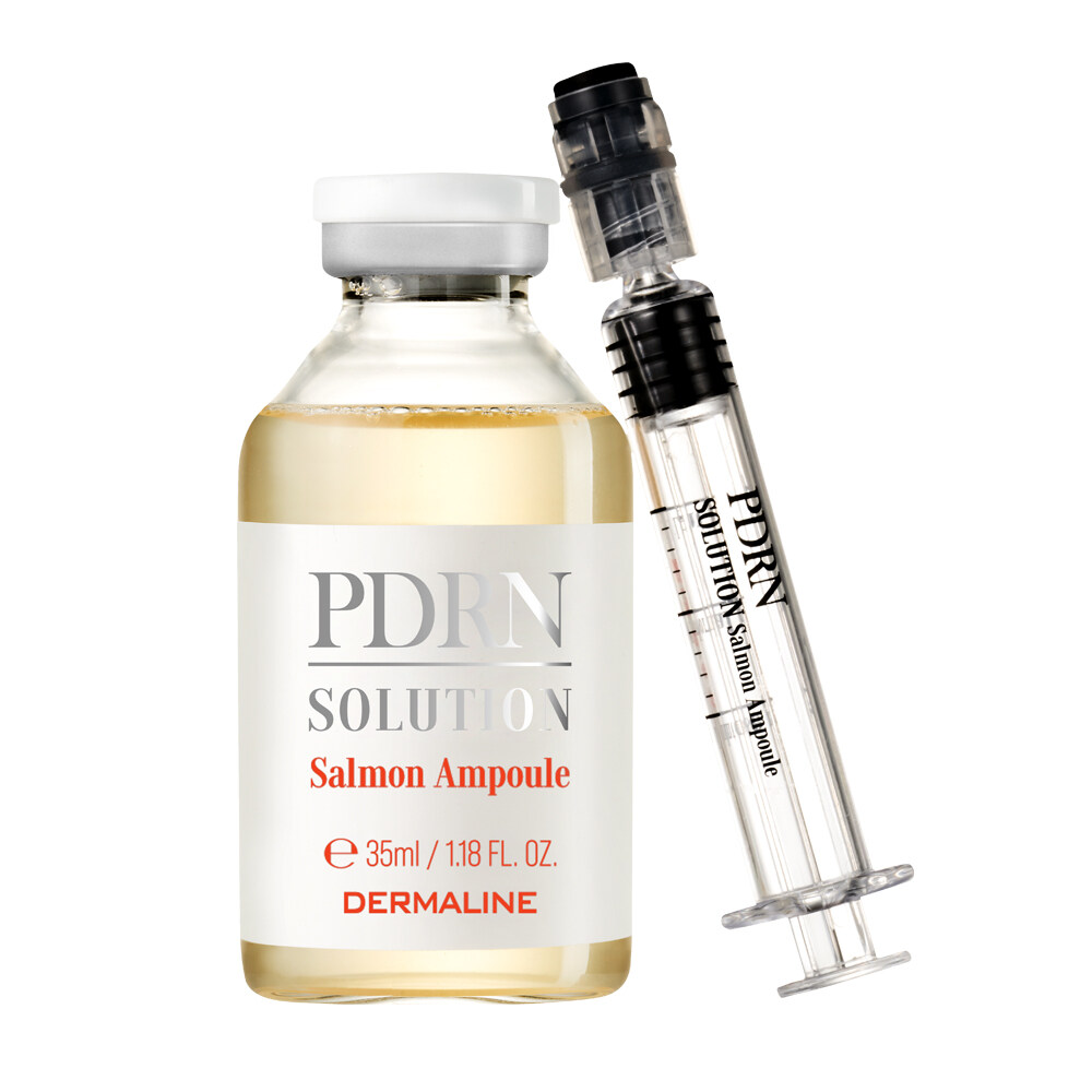 D'LEXO PDRN Solution Salmon Ampoule 35ml by DERMALINE at GWENCHANDA Korean Cosmetics Shop - 1