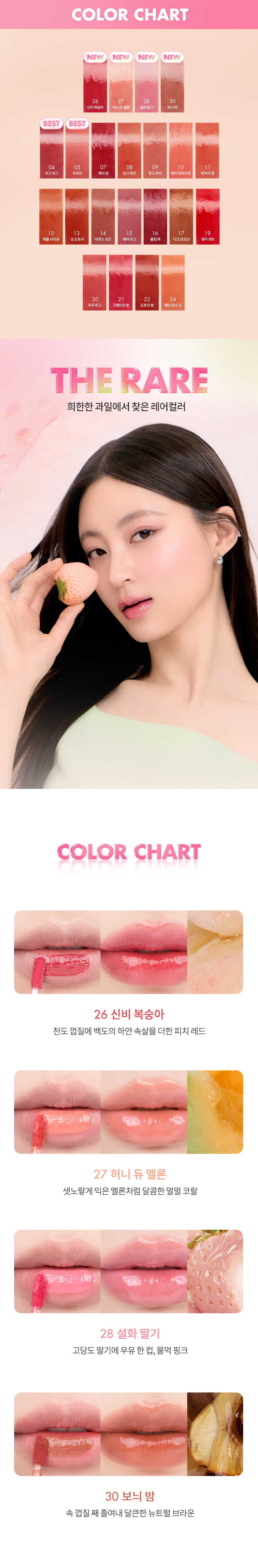 The Juicy Lasting Tint 3.5g by rom&nd at GWENCHANDA Korean Cosmetics Shop - 2