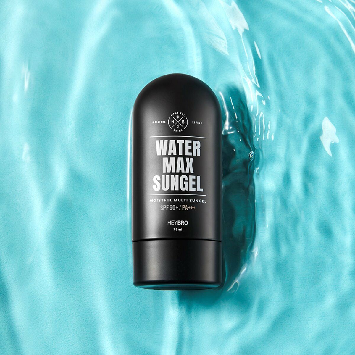 Water Max Sun Gel 75ml by HEYBRO at GWENCHANDA Korean Cosmetics Shop - 1
