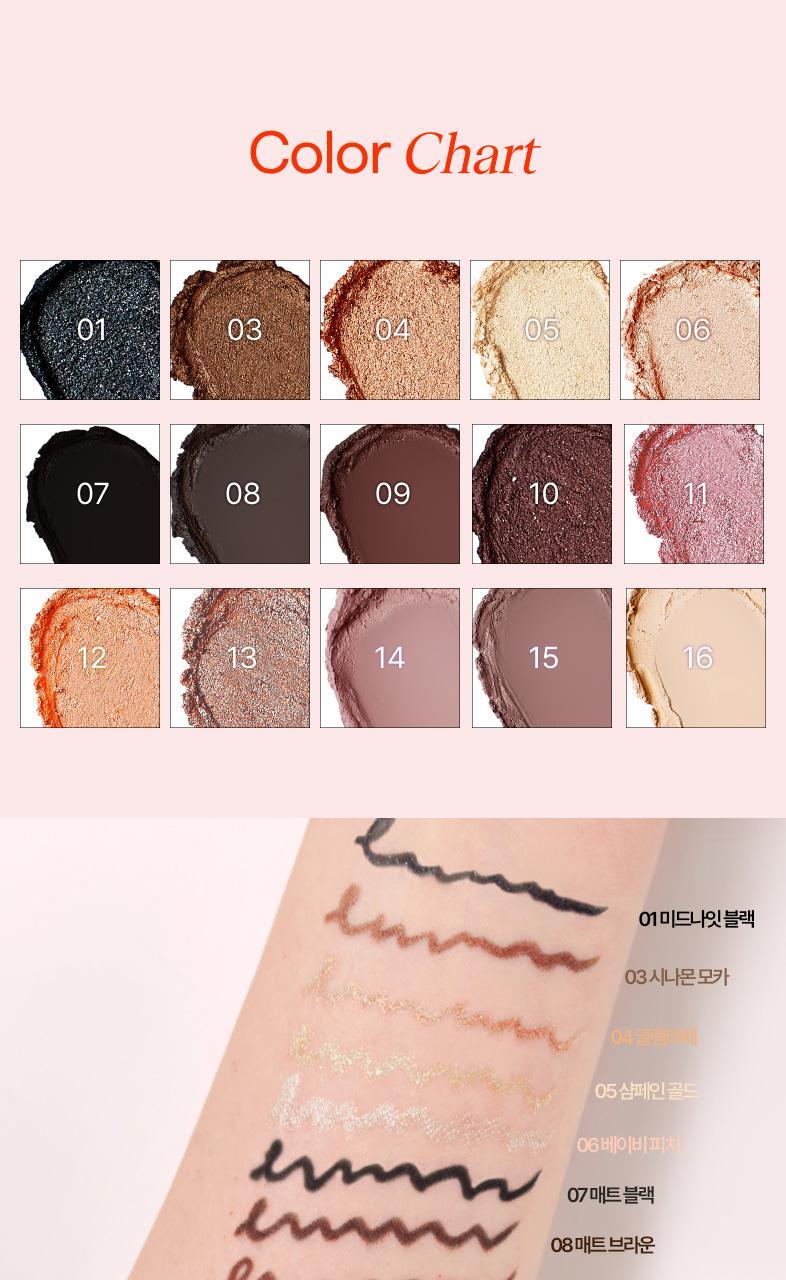 Double Effect Waterproof Eye Pencil by SISTER ANN at GWENCHANDA Korean Cosmetics Shop - 1