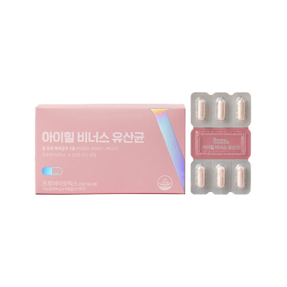 Venus Probiotics 500mg*30 Capsules (30-day supply) by IHEAL at GWENCHANDA Korean Cosmetics Shop - 3