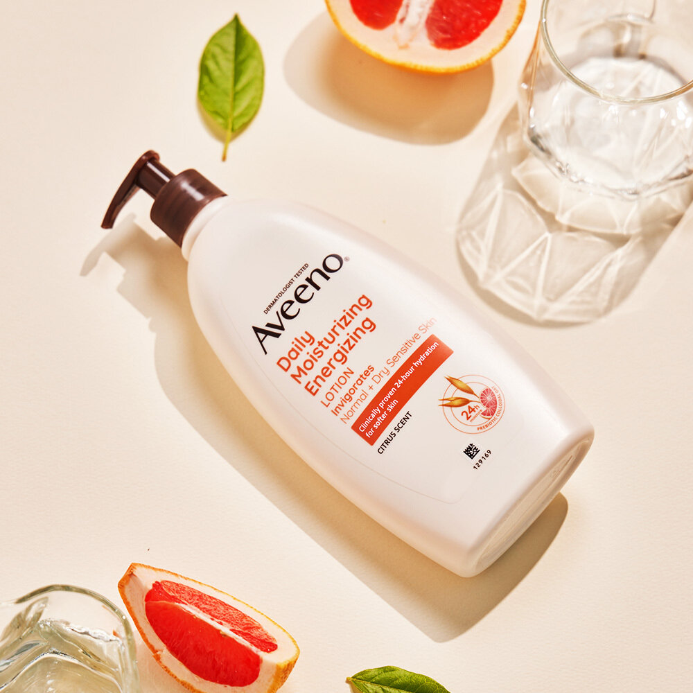 Daily Moisturizing Energizing Lotion 532ml Set (+Magnet Keyring) by Aveeno at GWENCHANDA Korean Cosmetics Shop - 1