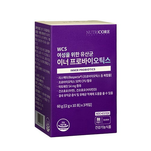 Inner Probiotics 30 Sticks (30-day supply) by NUTRICORE at GWENCHANDA Korean Cosmetics Shop - 2