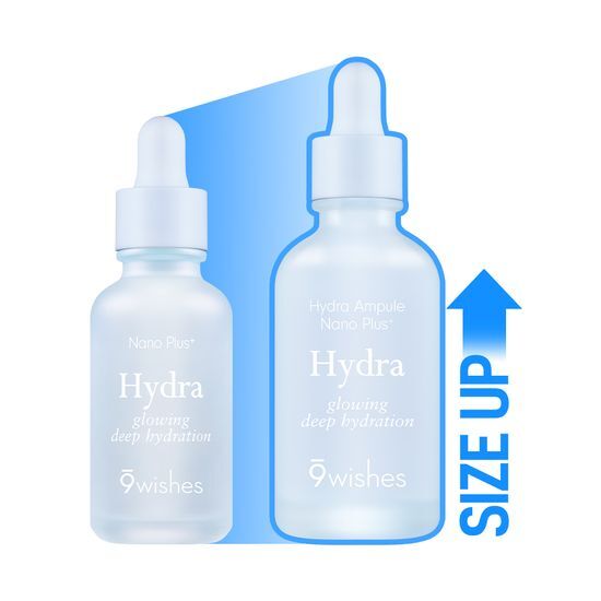 Hydra Ampule Nano Plus+ 50ml by 9wishes at GWENCHANDA Korean Cosmetics Shop - 2
