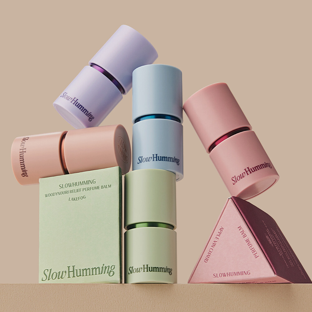 Woodynouri Relief Perfume Balm 6g by Slow Humming at GWENCHANDA Korean Cosmetics Shop - 1