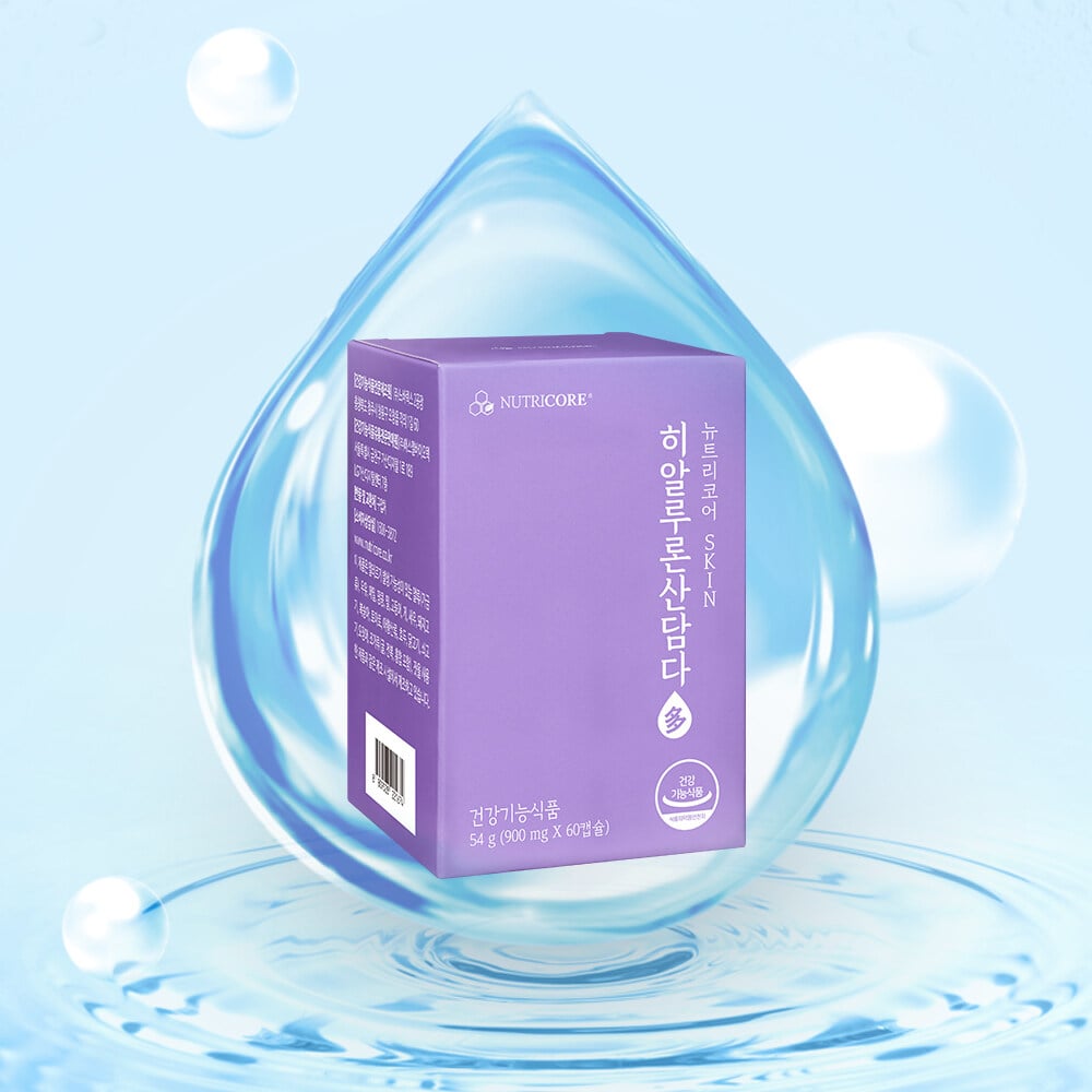 Hyaluronic Acid Damda 60 Capsules (30-day supply) by NUTRICORE at GWENCHANDA Korean Cosmetics Shop - 1