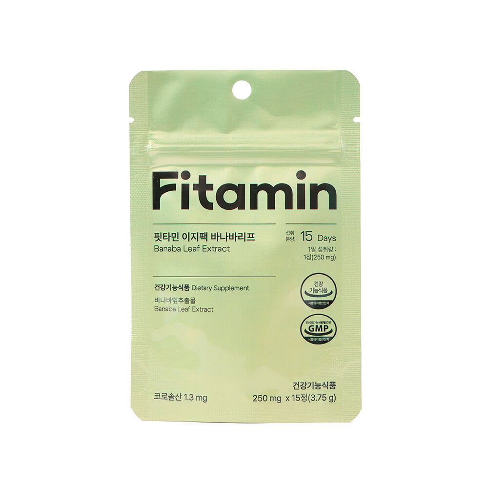 Easy Pack Banaba Leaf 15 Tablets (15-day supply) by FITAMIN at GWENCHANDA Korean Cosmetics Shop - 2