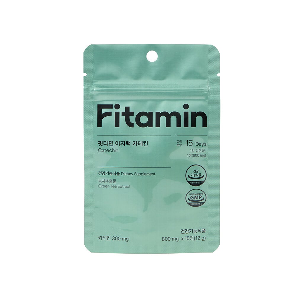 Easy Pack Catechin 15 Tablets (15-day supply) by FITAMIN at GWENCHANDA Korean Cosmetics Shop - 2