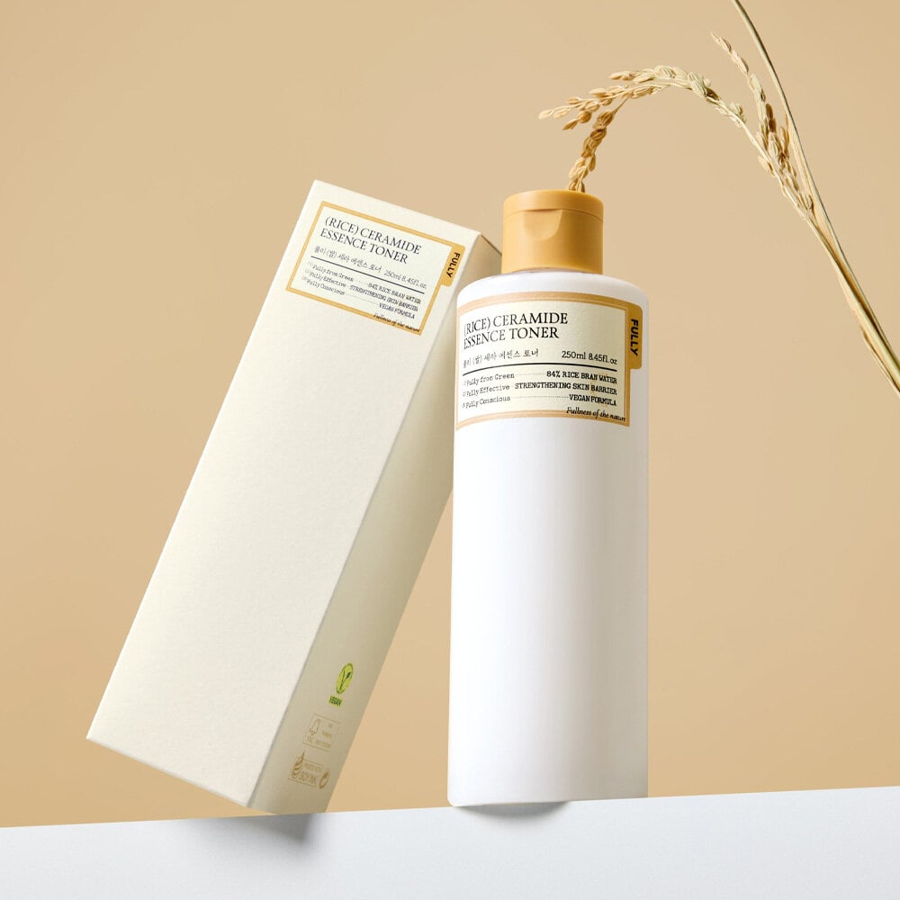 Rice Ceramide Essence Toner 250ml by fully at GWENCHANDA Korean Cosmetics Shop - 3
