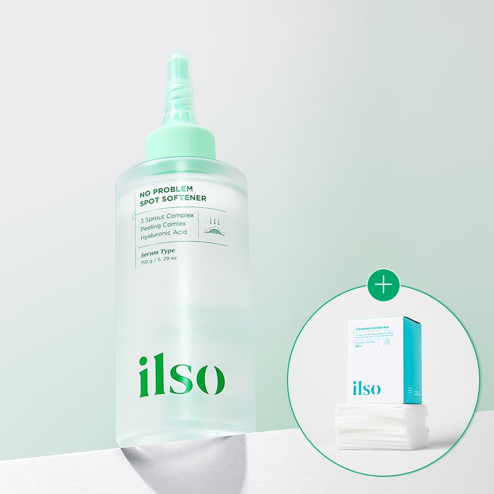 No Trouble'm Spot Softener 150g Set (+40 Cotton Pads) by ilso at GWENCHANDA Korean Cosmetics Shop - 1