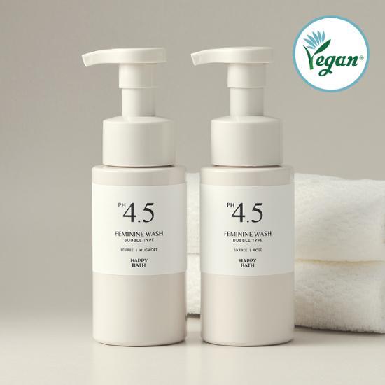 PH 4.5 Rose Feminine Wash 250g by Happy Bath at GWENCHANDA Korean Cosmetics Shop - 1