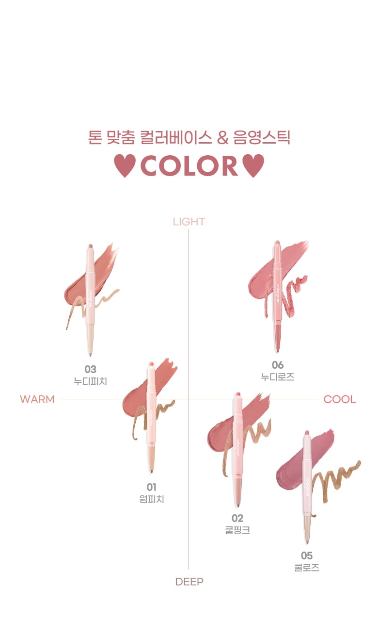 All in One Over-Lip Maker by colorgram at GWENCHANDA Korean Cosmetics Shop - 1