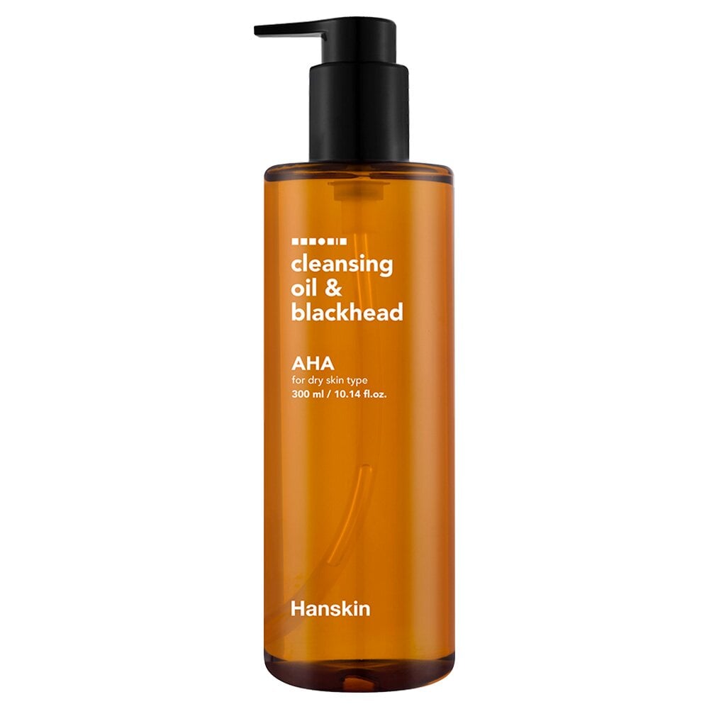Cleansing Oil & Blackhead AHA for Dry Skin 300mL by Hanskin at GWENCHANDA Korean Cosmetics Shop - 1