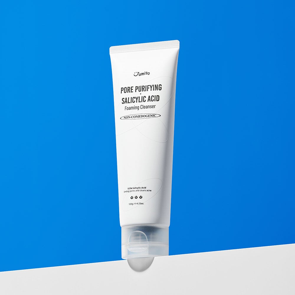 Pore Purifying Salicylic Acid Foaming Cleanser 120g by JUMISO at GWENCHANDA Korean Cosmetics Shop - 1