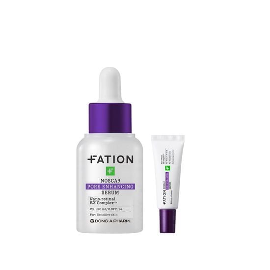 Nosca9 Pore Enhancing Serum 20ml Set (+5ml) by FATION at GWENCHANDA Korean Cosmetics Shop - 2