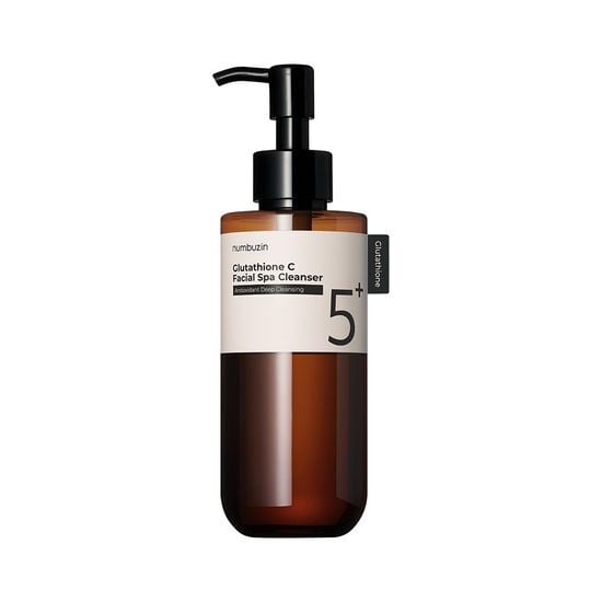No. 5 Glutathione C Facial Spa Cleanser 200ml Set (+Massage Stick) by numbuzin at GWENCHANDA Korean Cosmetics Shop - 2
