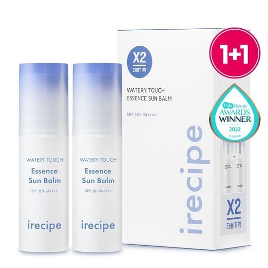 Watery Touch Essence Sun Balm 10g Double set by irecipe at GWENCHANDA Korean Cosmetics Shop - 1