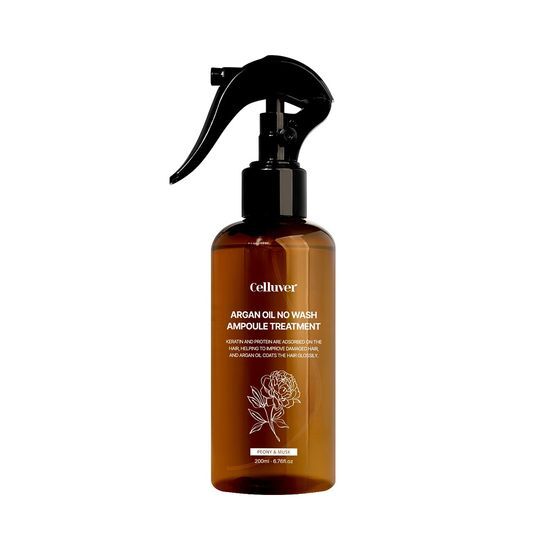 Argan Oil No Wash Ampoule Treatment 200ml by Celluver at GWENCHANDA Korean Cosmetics Shop - 1