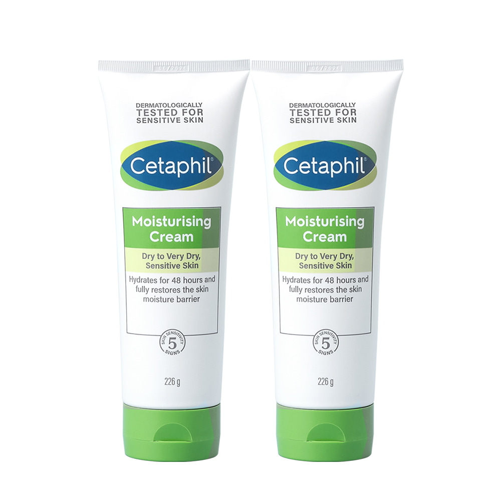 Moisturising Cream 226g Double Pack by Cetaphil at GWENCHANDA Korean Cosmetics Shop - 2