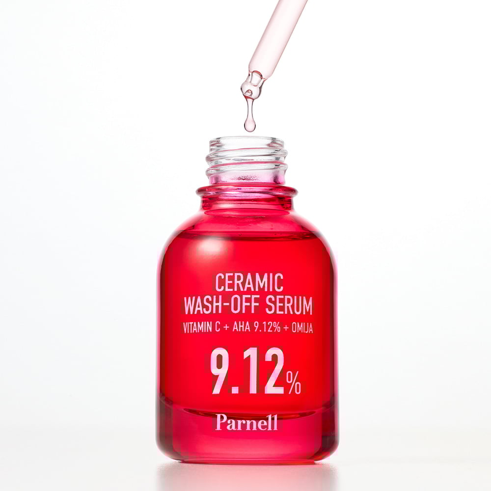 AHA 9.12 Ceramic Wash-off Serum 30ml by Parnell at GWENCHANDA Korean Cosmetics Shop - 2