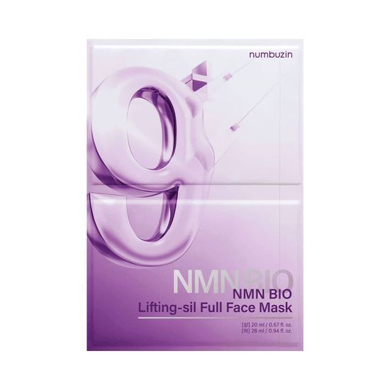 No. 9 NAD Bio Lifting-sil Full Face Pack Sheet 4ea Set (+Fabric Lifting Band) by numbuzin at GWENCHANDA Korean Cosmetics Shop - 1