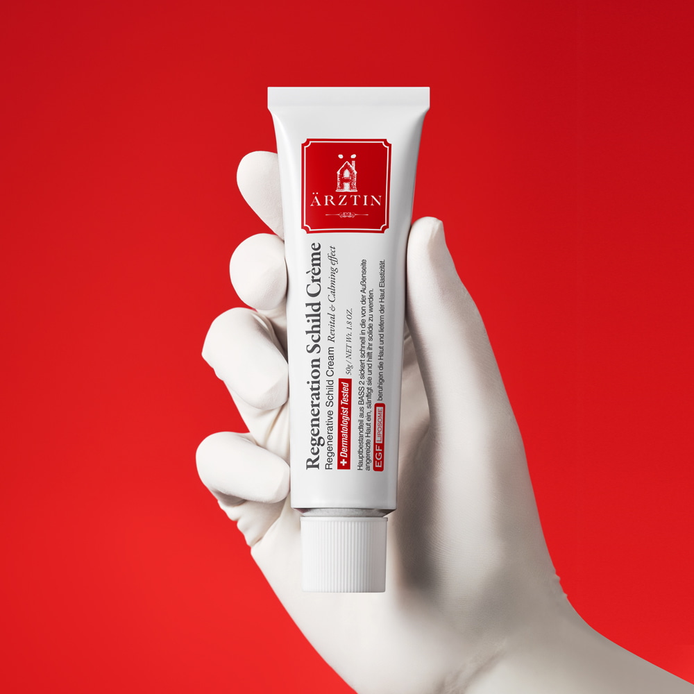 Regenerative Schild Cream 50g by ARZTIN at GWENCHANDA Korean Cosmetics Shop - 3