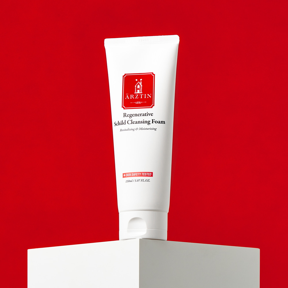 Regenerative Schild Cleansing Foam 150ml by ARZTIN at GWENCHANDA Korean Cosmetics Shop - 2