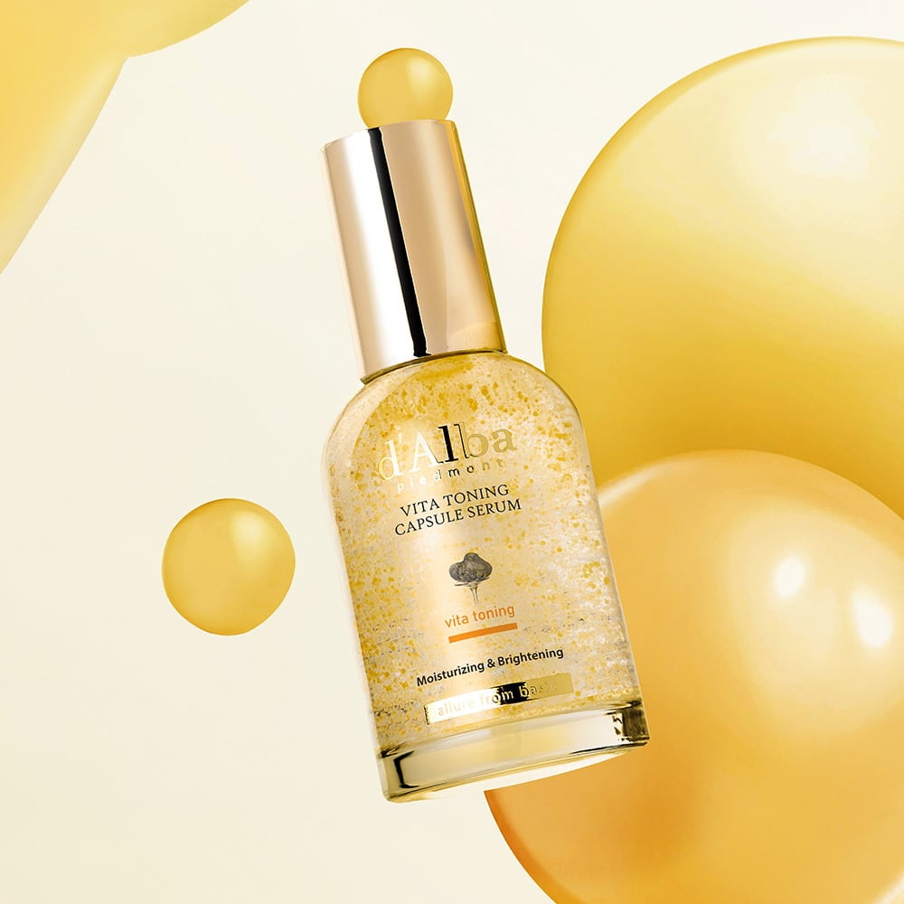 Vita Toning Capsule Serum 50ml by d'Alba at GWENCHANDA Korean Cosmetics Shop - 3