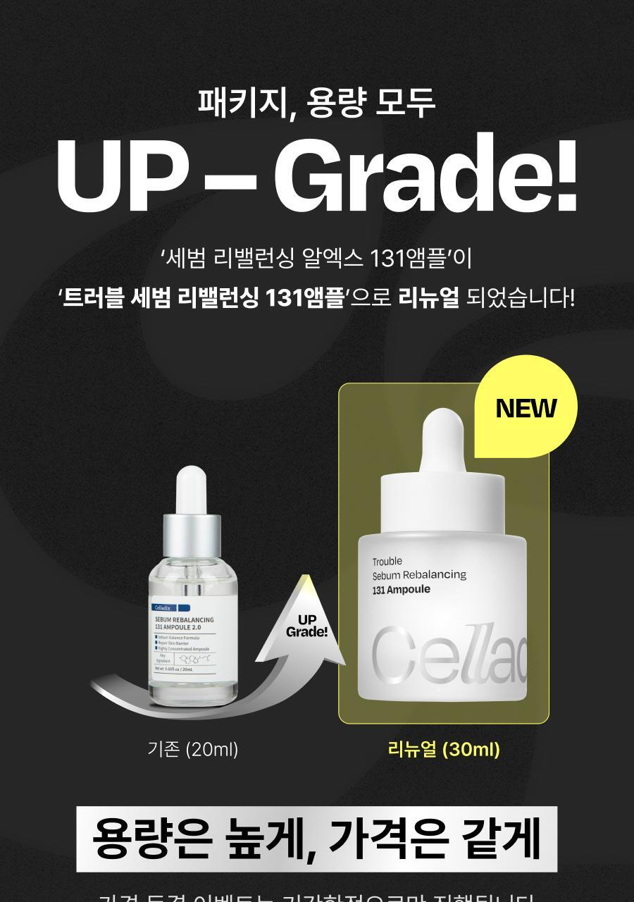 Sebum Rebalancing RX 131 Ampoule 30ml by Celladix at GWENCHANDA Korean Cosmetics Shop - 1