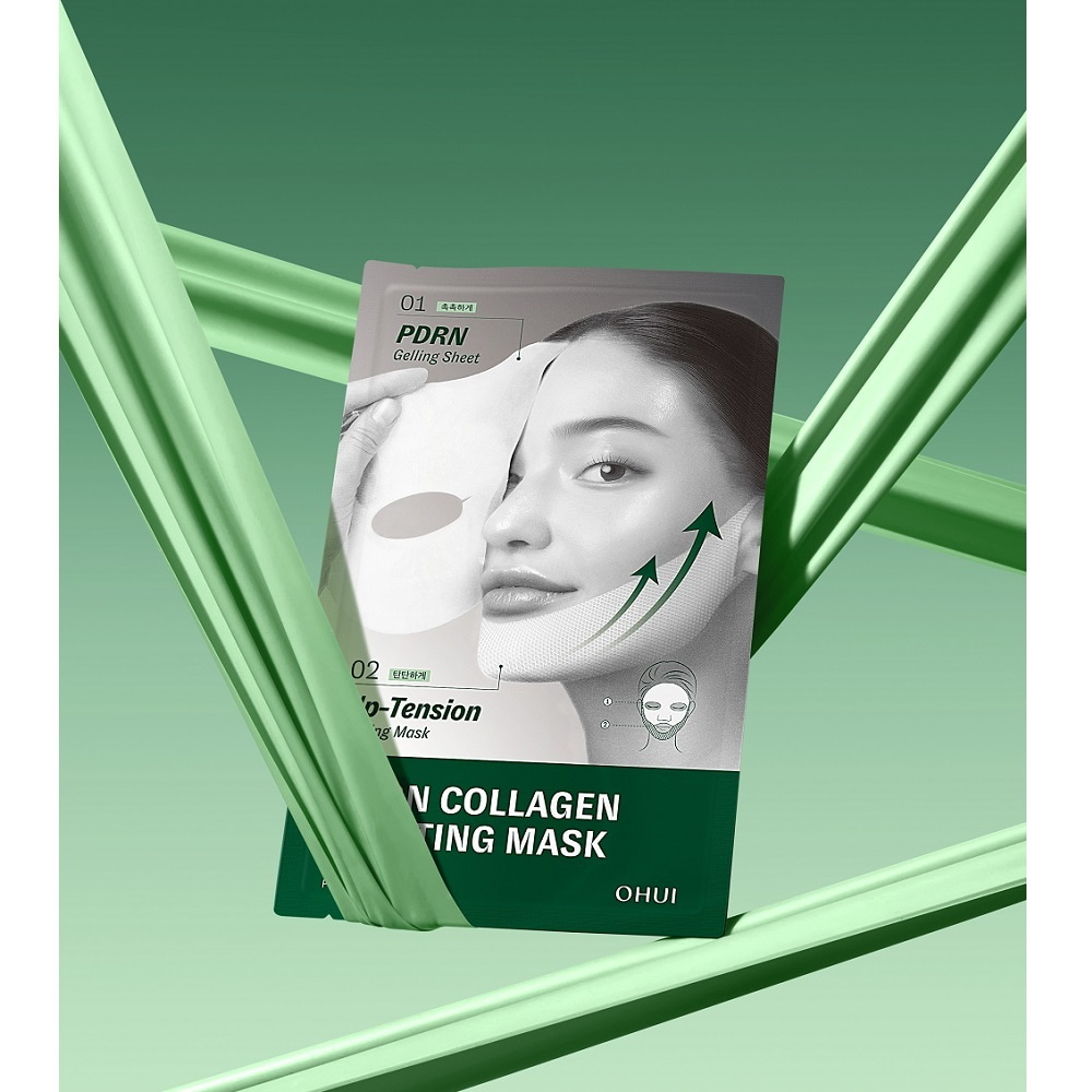 Prime Advancer De-aging PDRN Collagen Gelfting Mask Sheet 1ea by O HUI at GWENCHANDA Korean Cosmetics Shop - 1