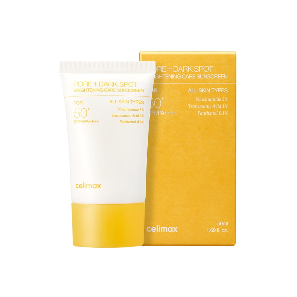 Brightening Pore + Dark Spot Sunscreen 50ml by celimax at GWENCHANDA Korean Cosmetics Shop - 1