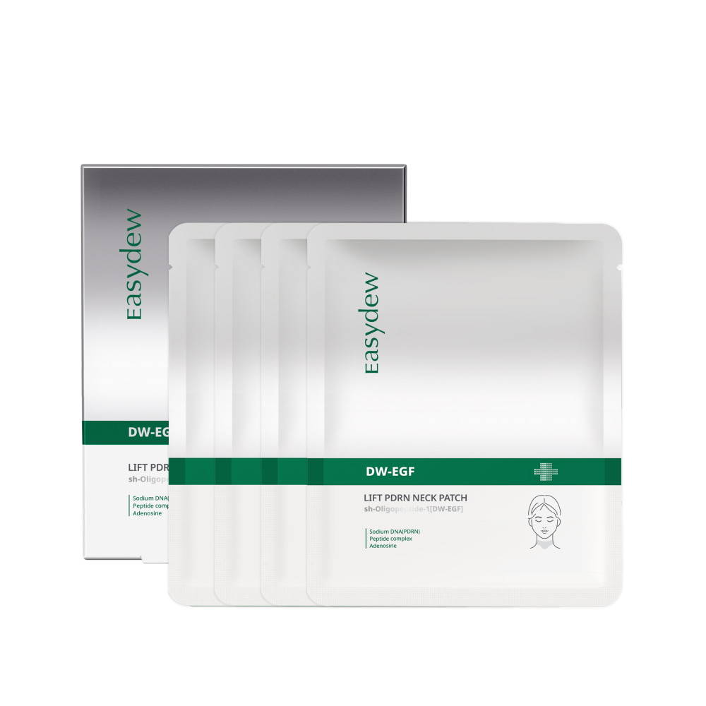 Lift PDRN Neck Patch 6g*4ea by easydew at GWENCHANDA Korean Cosmetics Shop - 3