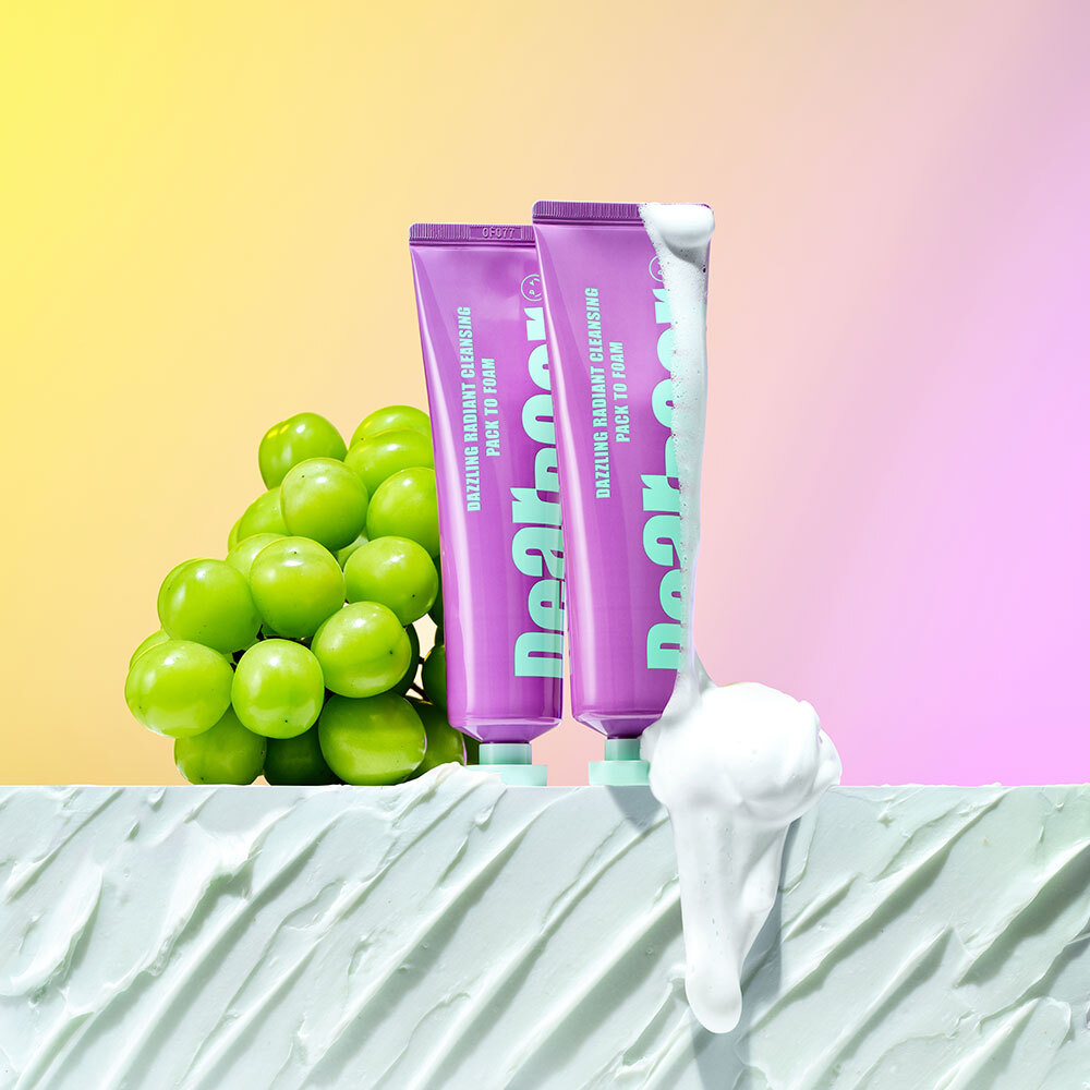 Dazzling Radiant Cleansing Pack To Foam 100ml by Dear Doer at GWENCHANDA Korean Cosmetics Shop - 2